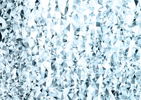 Polygonal abstract background, low poly, grey and blue