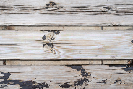 Wooden old light grunge texture of a bench ouside