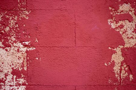 Red shabby grunge background textureの写真素材