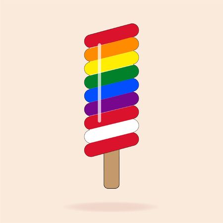 Cartoon simple childish style for design notebooks notebooks, printing productsのイラスト素材