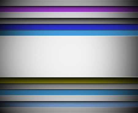 Background with colorful lines and place for textのイラスト素材