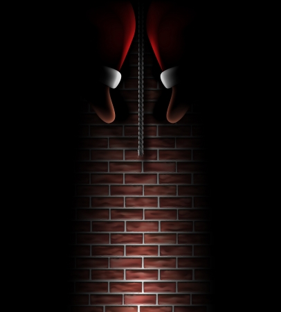 Santa Claus in chimney のイラスト素材