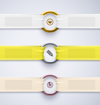 Infographic banner templateのイラスト素材