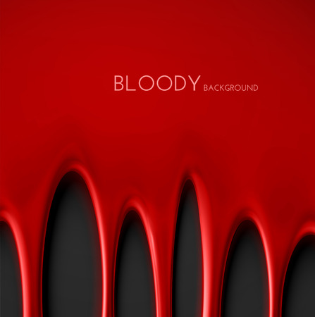 Dripping blood background, eps 10のイラスト素材