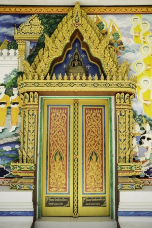 Door of Buddhaの写真素材