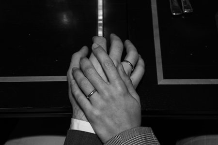 The hands of love