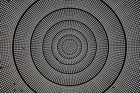 Beautiful pattern of a roof of a shopping center in Brussels in Belgiumの写真素材