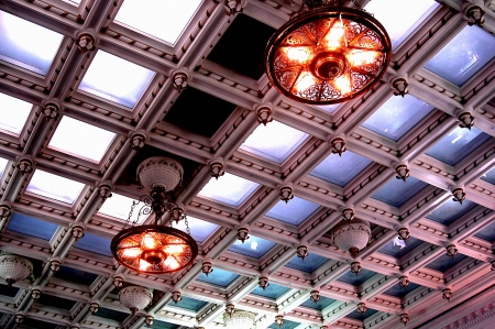 lone star lights in texas state capitolのeditorial素材