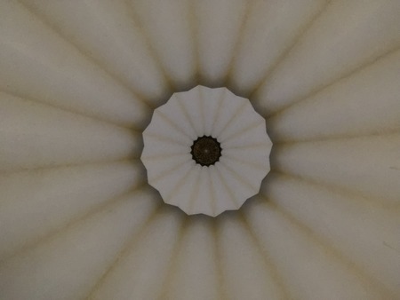 view underneath mosque domeの写真素材