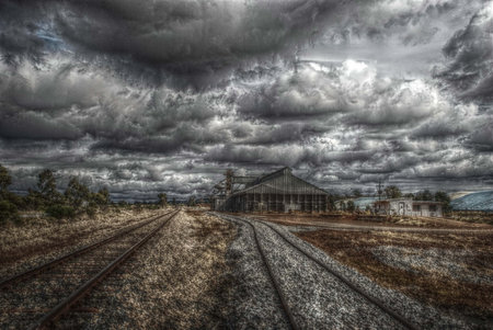 the silo depot in a small town