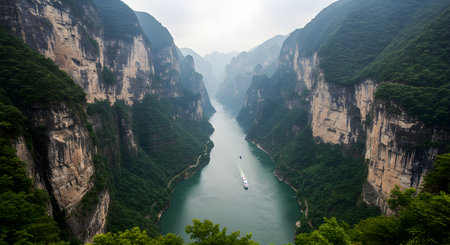 Zhangjiajie National Forest Park, Hunan Province, Chinaの素材