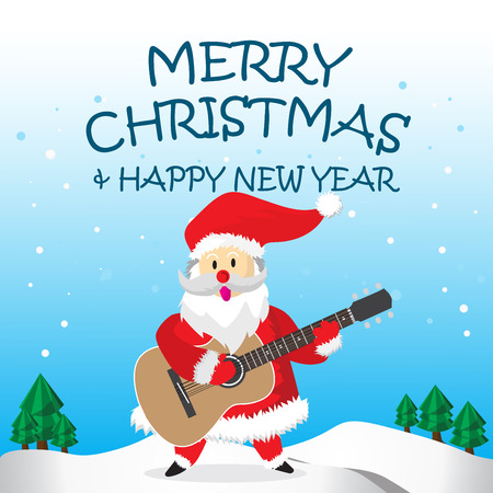 Santa Cartoon Artのイラスト素材