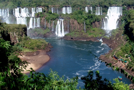 iguazu fallsの写真素材