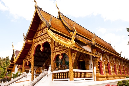 Wat JD reme Chiang Mai  Thailandの写真素材