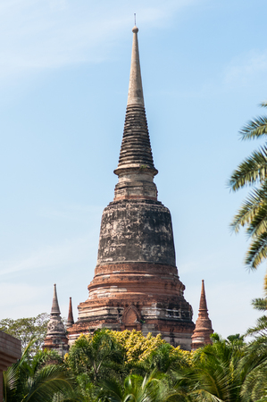 Ancient Pagoda in Thailandの写真素材