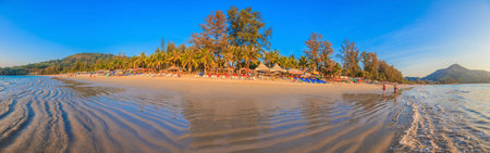 Evening atmosphere at Kamala beach