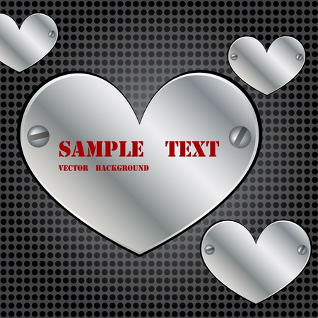 Metal backgroundのイラスト素材