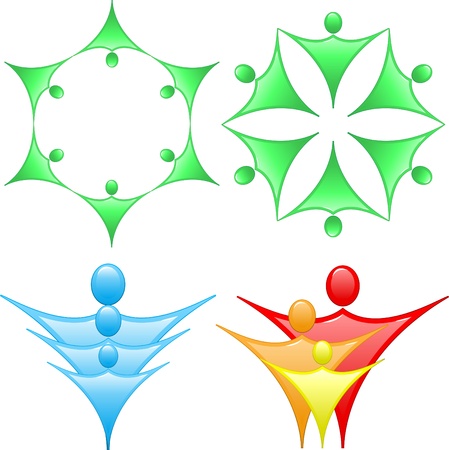 Group of peopleのイラスト素材