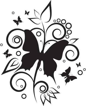 Butterflyのイラスト素材