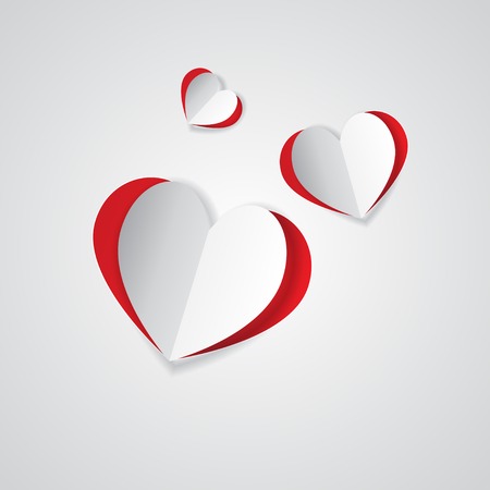 Hearts backgroundのイラスト素材