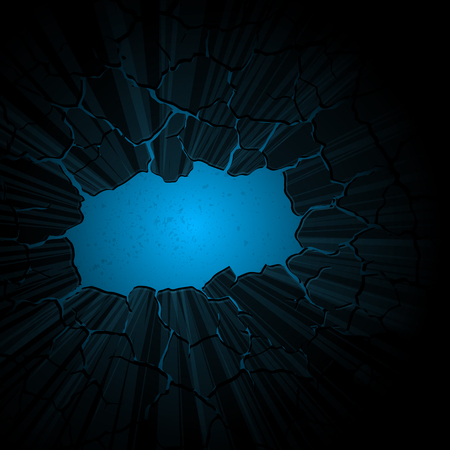 Blue cracked backgroundのイラスト素材