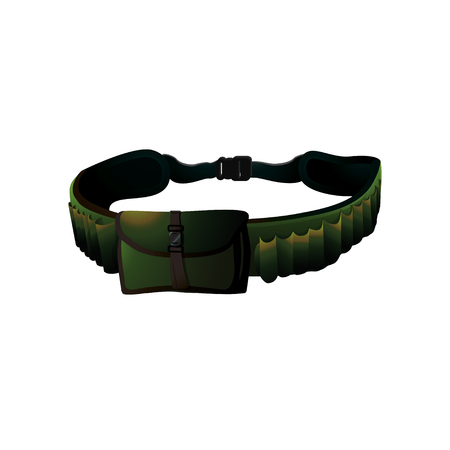 Green hunter beltのイラスト素材