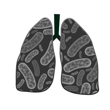Blood bacterium organismsのイラスト素材