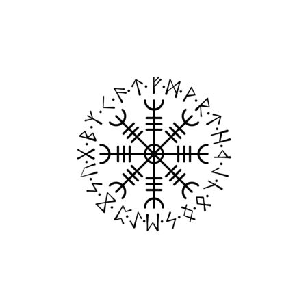 Viking circle symbolのイラスト素材