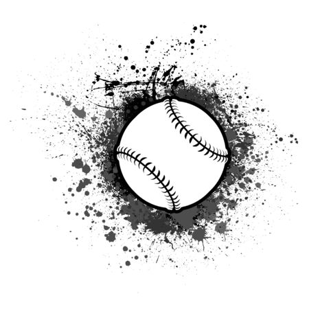 Baseball grunge backgroundの素材 [FY310128928662]