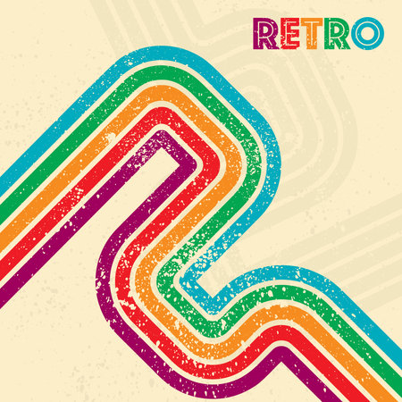 Retro grunge backgroundのイラスト素材