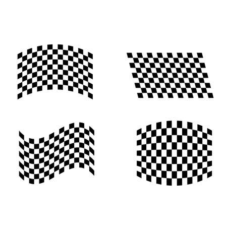 Sport flags set threeのイラスト素材