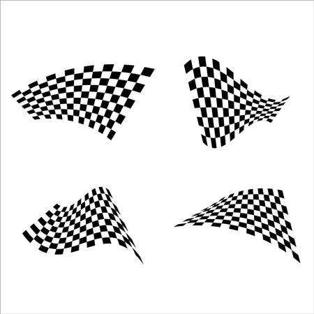 Sport flags set fourのイラスト素材
