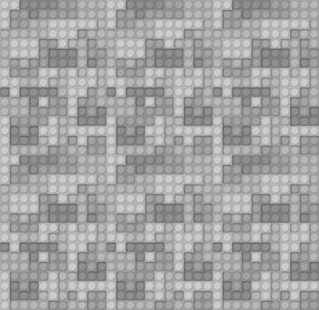 Constraction kit elements grey backgroundのイラスト素材