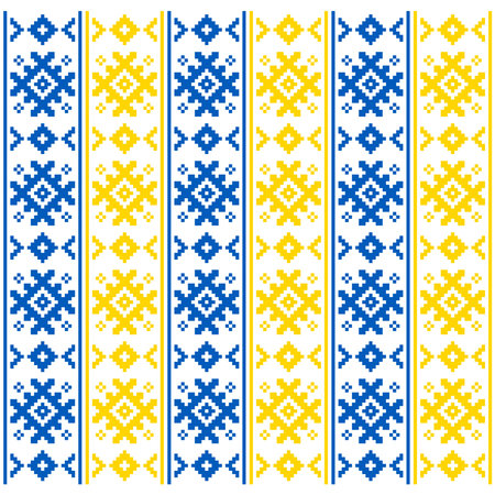 Ornament pattern Ukraine support background
