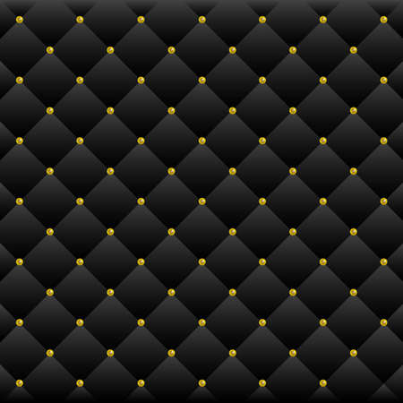 Pearls square luxury black backgroundのイラスト素材