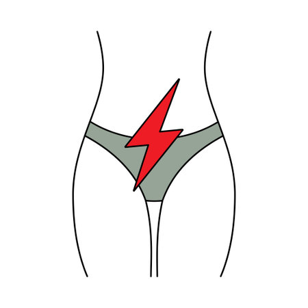 Woman body metabolism menstruationのイラスト素材