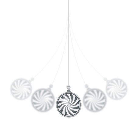 Hypnosis swinging pendulum swingのイラスト素材