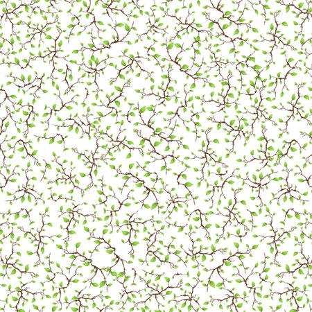 Full wooden leaves backgroundのイラスト素材