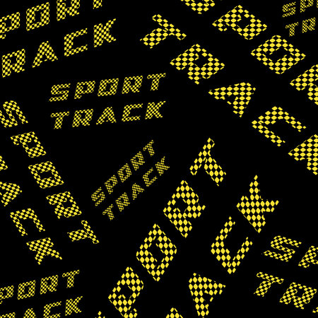 Sport race checkered backgroundのイラスト素材