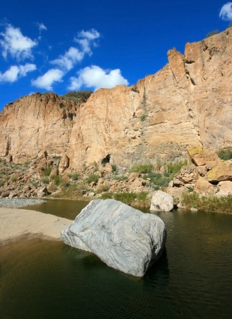 Arizona Desert Oasis の写真素材