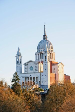 Basilica of Don Bosco in Castelnuovo d'Asti, in the Italian region Piedmont.の写真素材