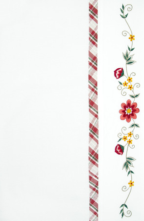 Handmade embroideryの写真素材