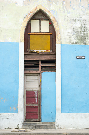 Architecture of Old Havana, Cubaの写真素材