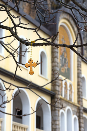 Cross, symbol of Christianityの写真素材