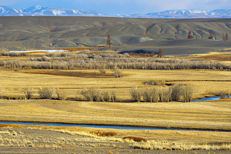 Altai mountainsの写真素材