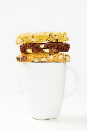 Coffee and cookiesの写真素材