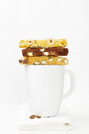 Coffee and cookiesの写真素材