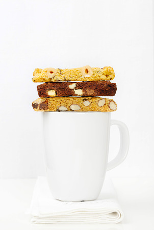 Coffee and cookiesの写真素材