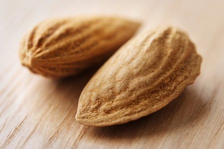 almonds in their shell
