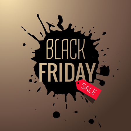black friday sale splash,splatter background in different directions, discount storeのイラスト素材